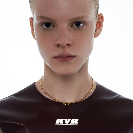 KVK小众设计项链女锁骨链潮高级感不褪色气质ins潮冷淡风简约饰品 商品图0