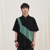 PCLP(PERCLIPS) 拼色短袖POLO衫 国潮牌夏季宽松日系有翻领半袖男 商品缩略图1