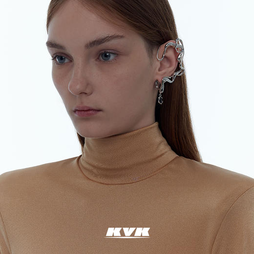 KVK蛛序系列抽象扭转耳挂2021年高级感耳挂小众设计新款耳饰女 商品图0