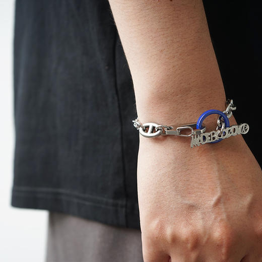 made by dizon 陶瓷戒指情侣手链 多材质碰撞原创设计粉红情侣 商品图1