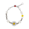 MADE BY DIZON 雏菊手链 GD潮流钛钢情侣 菊花 珍珠 元素 小众款 商品缩略图4