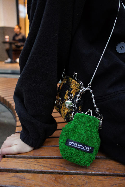 〖HIDDE NN OTES〗圣诞限量 链条口金包迷你收纳斜挎零钱包口红包 商品图3