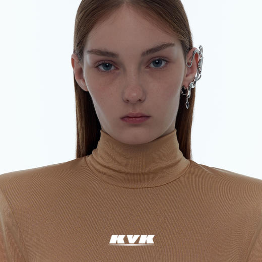 KVK蛛序系列抽象扭转耳挂2021年高级感耳挂小众设计新款耳饰女 商品图3