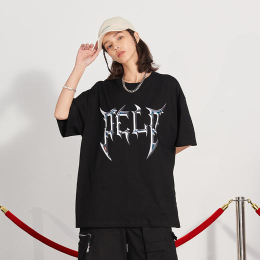 PCLP(PERCLIPS) 金属刀锋LOGO短袖 商品图2