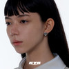 KVK耳环2021年新款潮简约爱心耳钉女高级感小众设计耳针气质耳饰 商品缩略图0