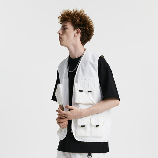 FPA(VENGETICE)机能工装战术马甲 宽松国潮牌背心翟潇闻同款外套 商品图0