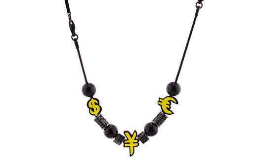 made by dizon 涂鸦钱币手项链分拆款 原创文化设计多层简约叠带 商品图0