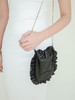 HIDDENNOTES l小众设计花边趣味抽绳包 夏季包包女斜挎黑绿手机包 商品缩略图3