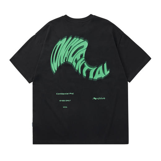 FPA(VENGETICE) 印花短袖纯棉国潮牌2021年新款夏季宽松半袖t恤男 商品图4