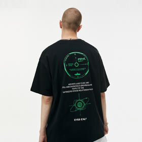 FPA(VENGETICE)时空逆时印花短袖T恤 基础款男简约百搭国潮牌宽松