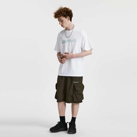 FPA(VENGETICE)双环模糊印花短袖 国潮牌夏季宽松情侣装半袖T恤男 商品图3