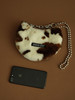 〖HIDDENNOTES〗原创 新款毛绒奶牛纹腋下包单肩斜挎链条手机包 商品缩略图1