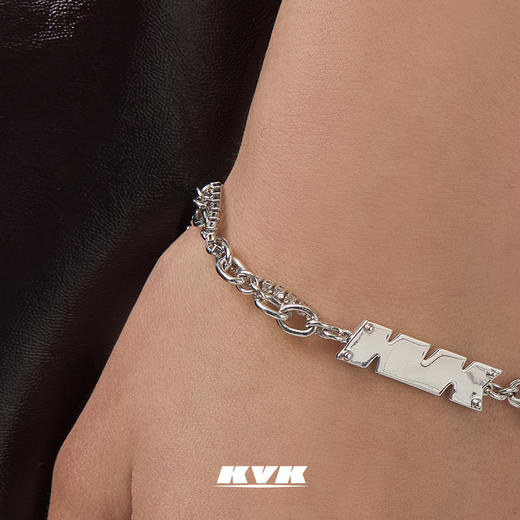 KVK2021新款潮ins织线流动手链小众设计高级感手饰时尚简约手链女 商品图3