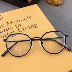 客配 CARIN秀智同款黑框 900/1000度+100度散光1.74防蓝光镜片