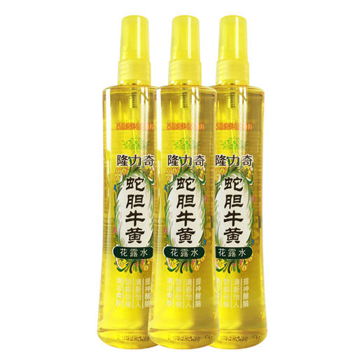 隆力奇蛇胆牛黄花露水PET瓶195ml*3 商品图4