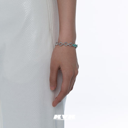 KVK手链女ins小众设计感组合宝石手链高级感手链时尚简约手饰配饰 商品图1