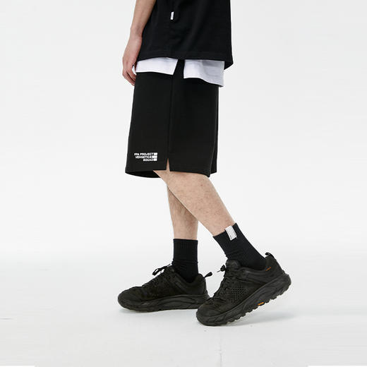 FPA(VENGETICE) 基础开衩针织短裤 国潮牌嘻哈宽松街头百搭五分裤 商品图3