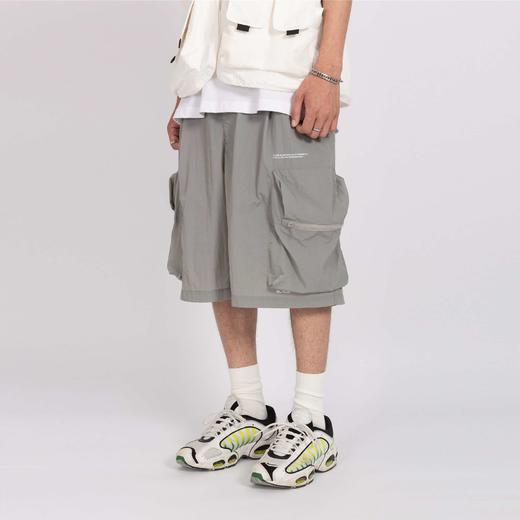 FPA(VENGETICE)夏季工装短裤男国潮牌宽松薄款休闲机能五分裤中裤 商品图0