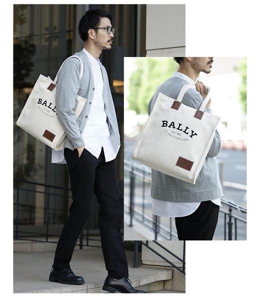价值2790 王炸款！BALLY织物托特包 百搭气质文艺 不撞包 实用又耐用 容量超大 原厂面料 高密度 自然有型有质感 坚牢耐折 海边游玩/日常出行逛街购物都很ok 夏天时髦单品！预售 商品图1