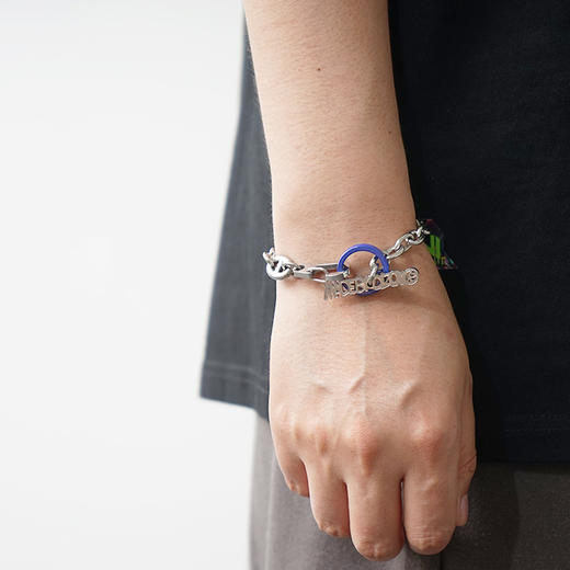 made by dizon 陶瓷戒指情侣手链 多材质碰撞原创设计粉红情侣 商品图3