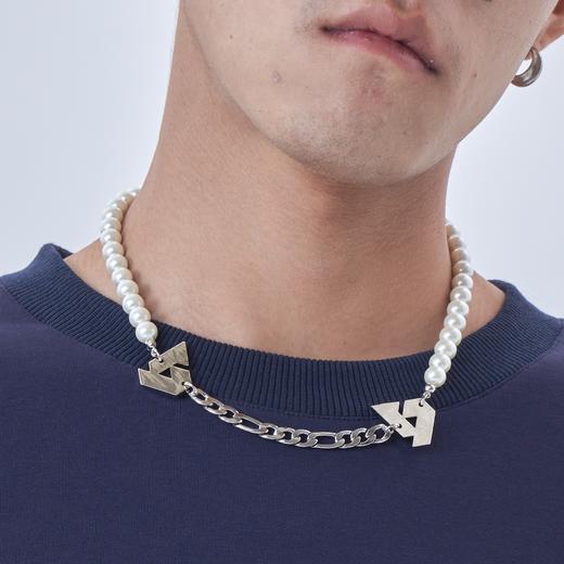 PCLP(PERCLIPS) 古巴珍珠拼接项链 嘻哈项链 欧美国潮牌潮流百搭 商品图3