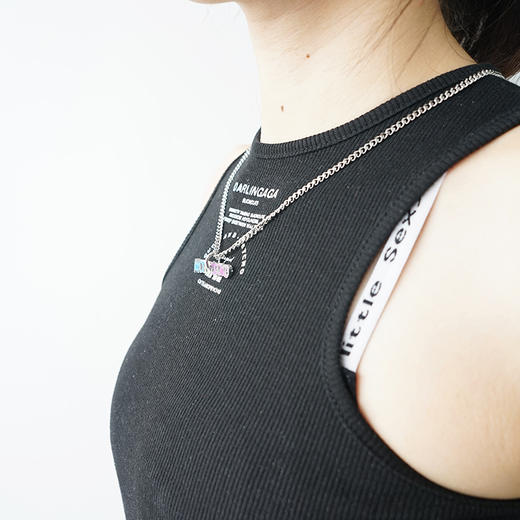 made by dizon 冷感变色基础款项链 男女叠带变色国潮icons长项链 商品图2