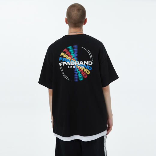 FPA(VENGETICE)莫比乌斯环幻影短袖 国潮牌嘻哈宽松街头半袖T恤男 商品图0