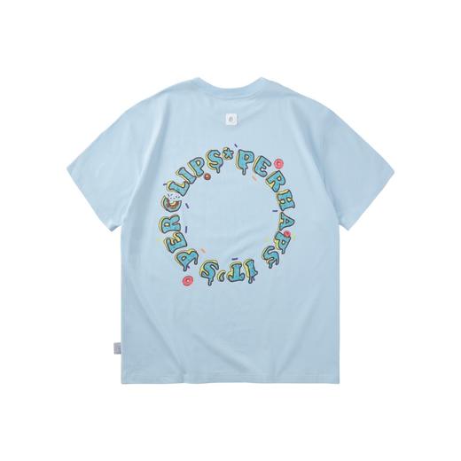 PCLP(PERCLIPS) 彩色圆圈环形LOGO短袖 商品图4