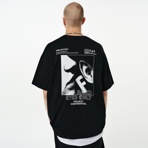 FPA(VENGETICE) 侦探解说短袖印花T恤 国潮嘻哈宽松休闲夏季男 商品图1