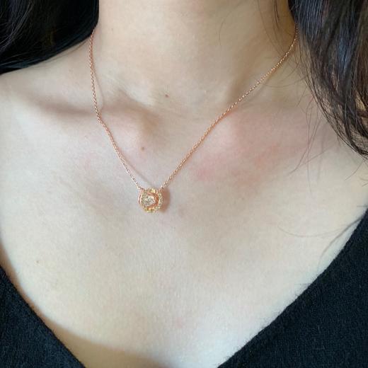 施家经典3色跳动的心时尚吊坠锁骨项链  送女友生日礼物 商品图8