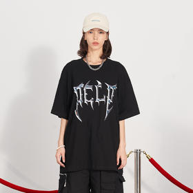 PCLP(PERCLIPS) 金属刀锋LOGO短袖