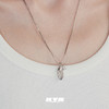 KVK字母基础元素项链小众设计简约气质925银锁骨链女高级感项链 商品缩略图1