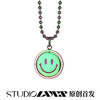 【LURS官方】原创设计国潮笑脸项链男嘻哈项链女潮牌幻彩笑脸吊坠 商品缩略图0