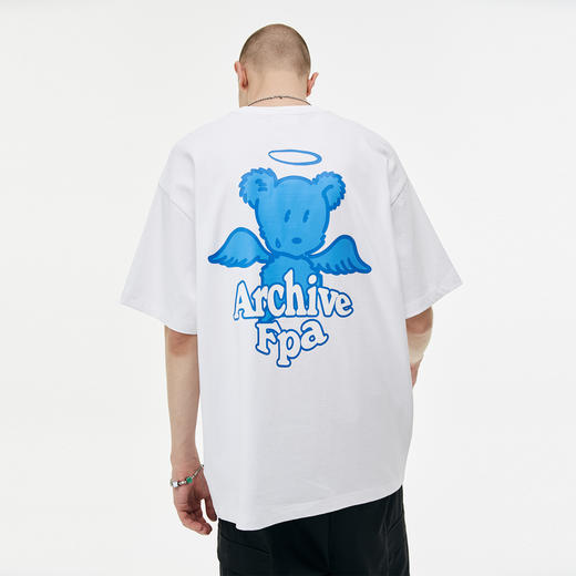 FPA(VENGETICE)小熊印花短袖T恤 国潮牌夏季纯棉宽松情侣装半袖男 商品图2