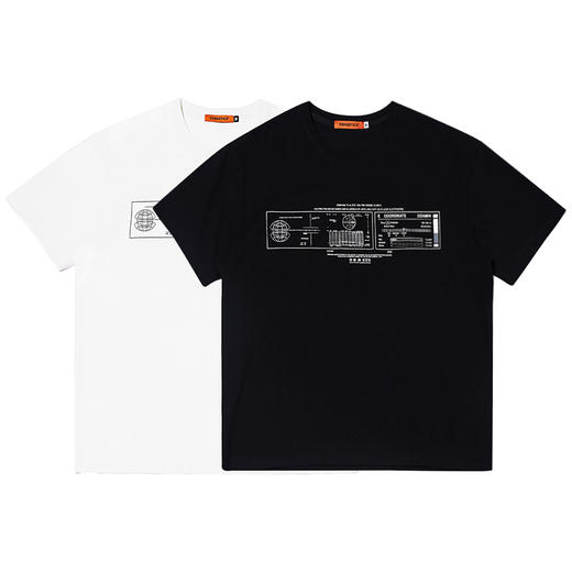 FPA(VENGETICE)宽松国潮大印花短袖 嘻哈图案男半袖T恤潮oversize 商品图4