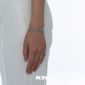 KVK手链女ins小众设计感组合宝石手链高级感手链时尚简约手饰配饰