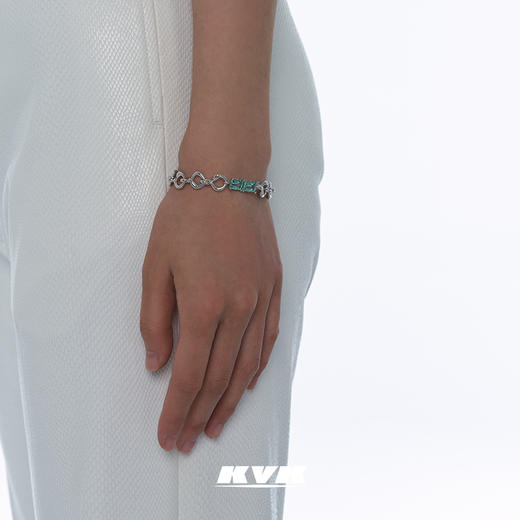 KVK手链女ins小众设计感组合宝石手链高级感手链时尚简约手饰配饰 商品图0