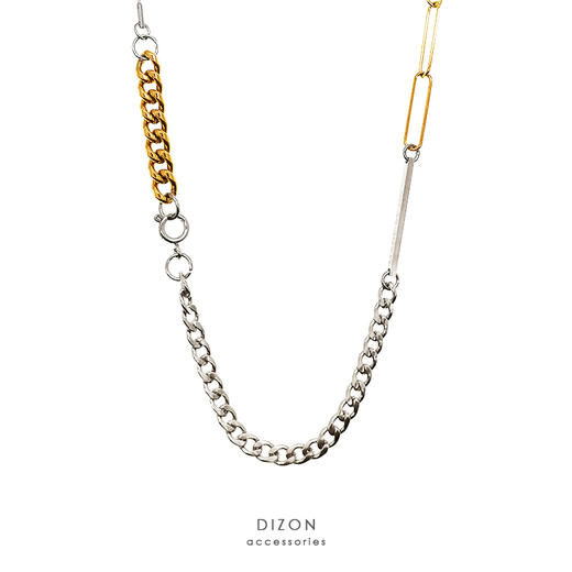 MADE BY DIZON 组合项链 多层拼接轻细钛钢项链 夏天叠带配搭型女 商品图0