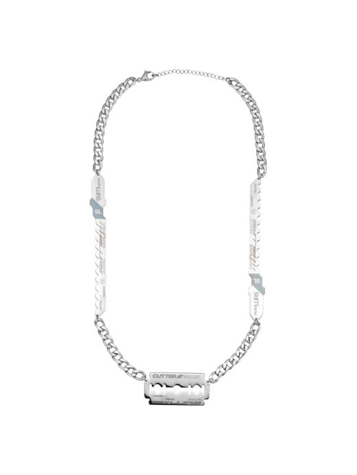 【官方店铺】LURS原创设计国潮刀片激光镌刻项链男ins风嘻哈情侣 商品图4