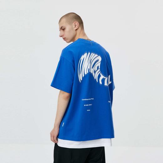 FPA(VENGETICE) 印花短袖纯棉国潮牌2021年新款夏季宽松半袖t恤男 商品图1