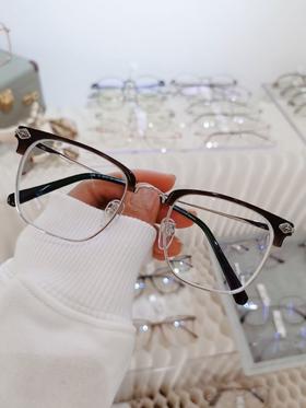 客配男士半框475/500度 1.67国产镜片