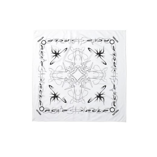 PCLP(PERCLIPS) 花卉印花方巾 国潮牌街头嘻哈头巾丝巾腰巾 商品图0