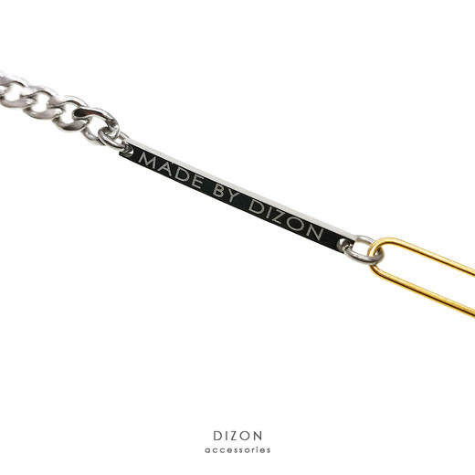MADE BY DIZON 组合项链 多层拼接轻细钛钢项链 夏天叠带配搭型女 商品图2