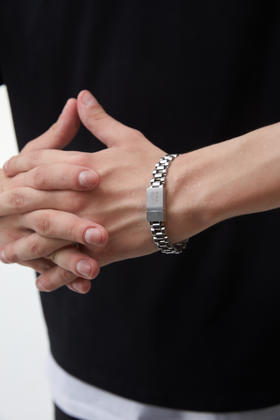 FPA(VENGETICE) 表带链条个性百搭手链 国潮嘻哈hiphop男