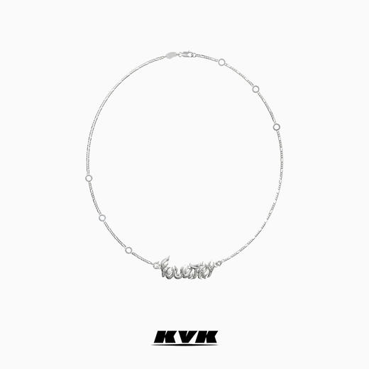 KVK×fourtry 潮流合伙人2火焰项链夏轻奢小众设计简约锁骨项链 商品图3