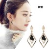 TZW-网红菱形耳环女韩国名媛气质简约耳饰 商品缩略图5