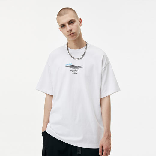 FPA(VENGETICE)时空逆时印花短袖T恤 基础款男简约百搭国潮牌宽松 商品图2