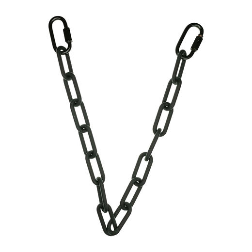 Dizon 荧光橙工业机能裤链 街舞嘻哈彩色裤链 不掉色哑黑街头锁链 商品图4