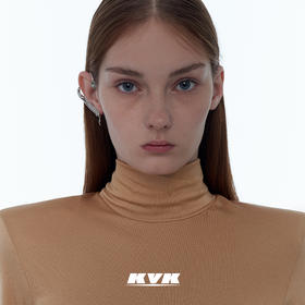 KVK简约气质925银环骨耳挂耳夹小众设计感绕耳式耳挂无耳洞耳夹