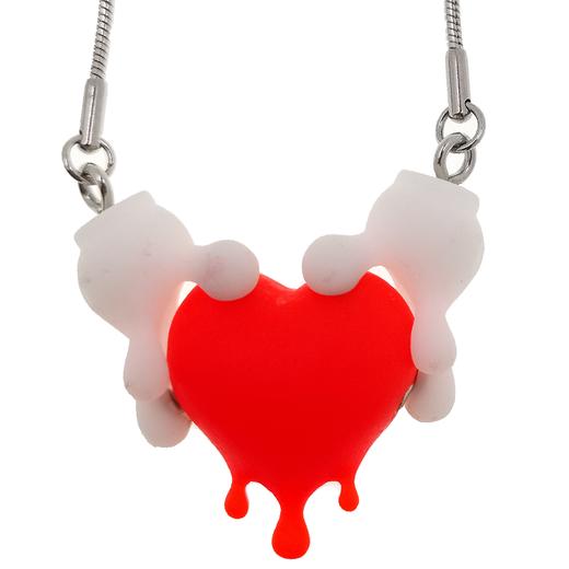 DIZON米奇爱心项链 手捧3D形态 情人节 原创小众长项链 香味饰品 商品图4